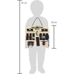 Motorikbrett - Verschlüsse und Befestigung