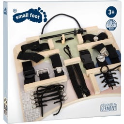 Motorikbrett - Verschlüsse und Befestigung