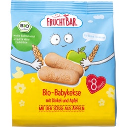 FruchtBar Bio Babykekse Dinkel-Apfel - 100 g