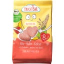 Bio-Hafer-Kekse mit Erdbeere-Banane-Apfel, 100 g