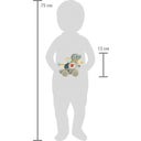 small foot Schiebetier mit Motorikschleife „Dino“