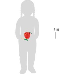 small foot Fädelspiel Apfel und Wurm