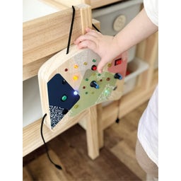 small foot Motorikbrett LED Licht und Schalter