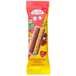 FruchtBar Bio Früchte Duo mit Erdbeere und Banane - 27 g