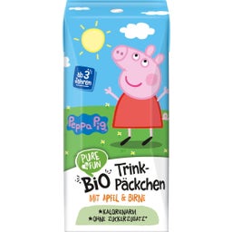 PURE&FUN Peppa Pig Bio Trink-Päckchen