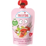 Bio Quetschie Wassermelone-Erdbeere-Apfel-Birne-Cantaloupe Melone-Reis