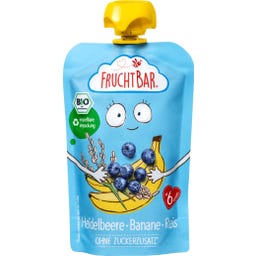 FruchtBar Bio Quetschie Heidelbeere-Banane-Reis - 100 g