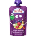 Bio Quetschie Himbeere-Heidelbeere-Traube-Banane-Apfel-Hafer - 100 g