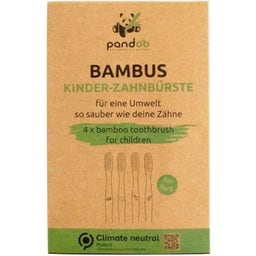 pandoo Kinder-Zahnbürsten - 4 Stk