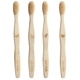 pandoo Kinder-Zahnbürsten - 4 Stk