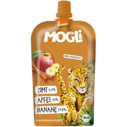 MOGLi Organic Apple Cinnamon Fruit Puree Pouch - 120 g