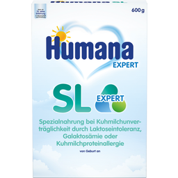 Säuglingsanfangsnahrung auf Basis von Sojaproteinisolat SL Expert - 600 g
