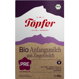 Bio Säuglingsanfangsnahrung auf Ziegenmilchbasis PRE - 400 g