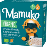 Bio Getreidebrei mit Gerste, Rohbuchweizen & Hafer