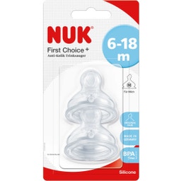 NUK First Choice+ Anti-Kolik Trinksauger - 2 Stk