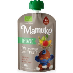 Mamuko Purea Bio - Avena e Frutta - 100 g
