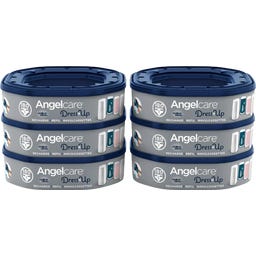 Angelcare® Achteckige Nachfüllkassette - 6er-Pack