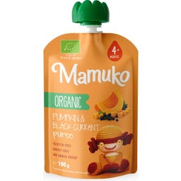Mamuko Purea Bio - Zucca e Ribes - 100 g