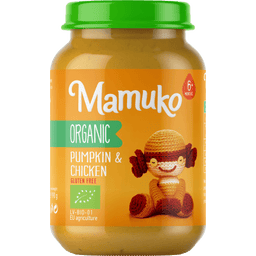 Mamuko Bio Kürbis & Hähnchen Menü - 190 g
