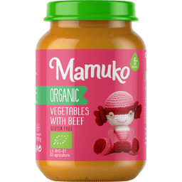 Mamuko Bio Gemüse & Rind Baby-Menü - 190 g