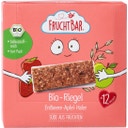 FruchtBar Bio Riegel - Erdbeere, Apfel, Hafer