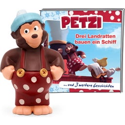 Tonie Hörfigur - Petzi - Drei Landratten bauen ein Schiff - 1 Stk