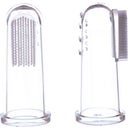 Jack N' Jill Finger-Zahnbürste aus Silikon (Stufe 1) - 2 Stk