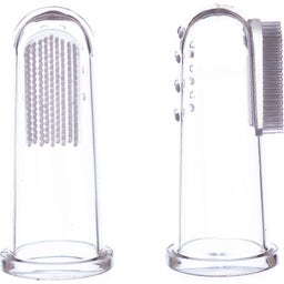 Jack N' Jill Finger-Zahnbürste aus Silikon (Stufe 1) - 2 Stk