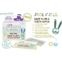 Jack N' Jill Zahnreinigungstücher - 1 Pkg.