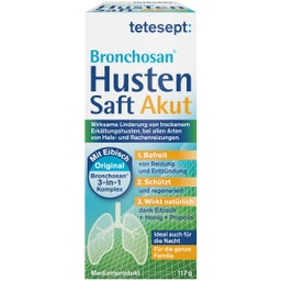 tetesept® Bronchosan® Husten Saft Akut - 117 g