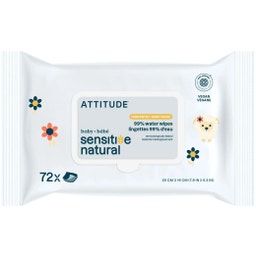 ATTITUDE Sensitiv - Baby-Feuchttücher - 72 Stk