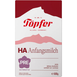Hydrolysierte Säuglingsanfangsnahrung auf Kuhmilchbasis HA PRE - 600 g