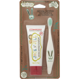 Jack N' Jill Tooth Buddy Set Strawberry - 1 Set