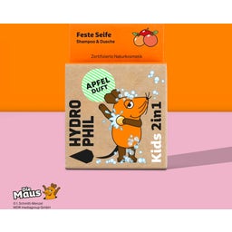 Kids 2in1 Festes Shampoo & Dusche 