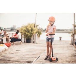 Scoot and Ride Highwaykick 3 LED - peach