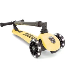 Scoot and Ride Highwaykick 3 LED - lemon