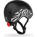 Scoot and Ride Helm Graphics XXS  - zebra