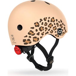 Scoot and Ride Helm Graphics XXS  - leopard