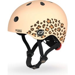 Scoot and Ride Helm Graphics XXS  - leopard