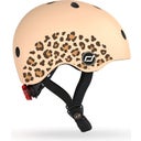 Scoot and Ride Helm Graphics XXS  - leopard