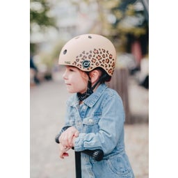Scoot and Ride Helm Graphics XXS  - leopard