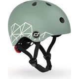 Scoot and Ride Helm Graphics XXS  - green lines