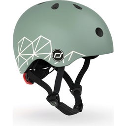 Scoot and Ride Helm Graphics XXS  - green lines
