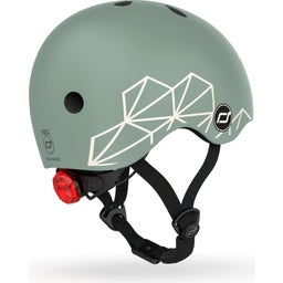 Scoot and Ride Helm Graphics XXS  - green lines