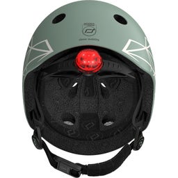 Scoot and Ride Helm Graphics XXS  - green lines