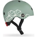 Scoot and Ride Helm Graphics XXS  - green lines
