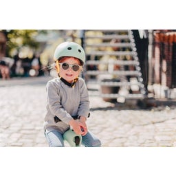 Scoot and Ride Helm Graphics XXS  - green lines