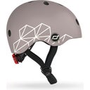 Scoot and Ride Helm Graphics XXS  - brown lines