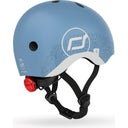 Scoot and Ride Helm Reflective XXS  - reflective steel