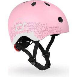 Scoot and Ride Helm Reflective XXS  - reflective rose